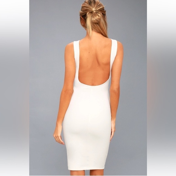LULU’S LIKE A LADY BACKLESS MIDI DRESS - Picture 3 of 14